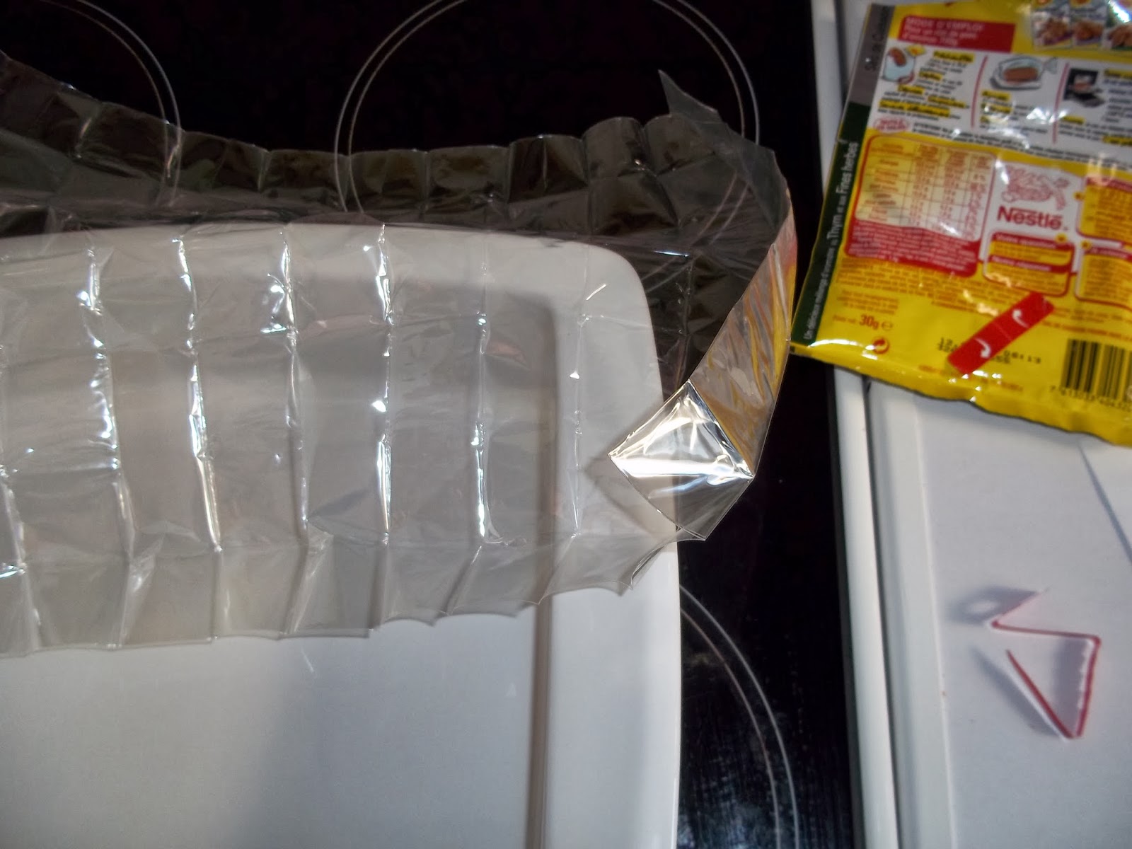 Rôti de porc en papillote Maggi