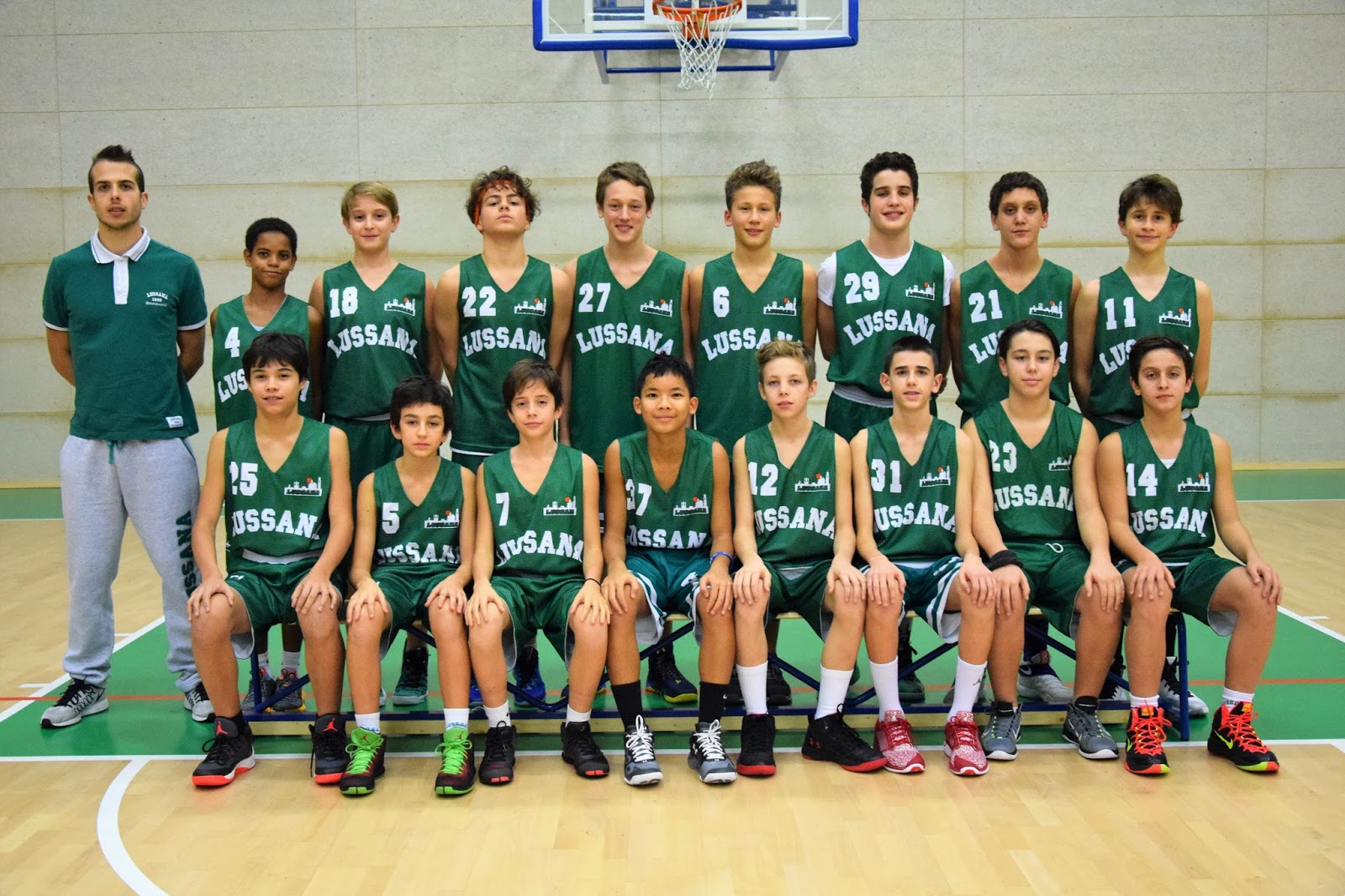 LUSSANA BASKET UNDER 14, SEDICESIMI DI FINALELUSSANA BERGAMOROBUR