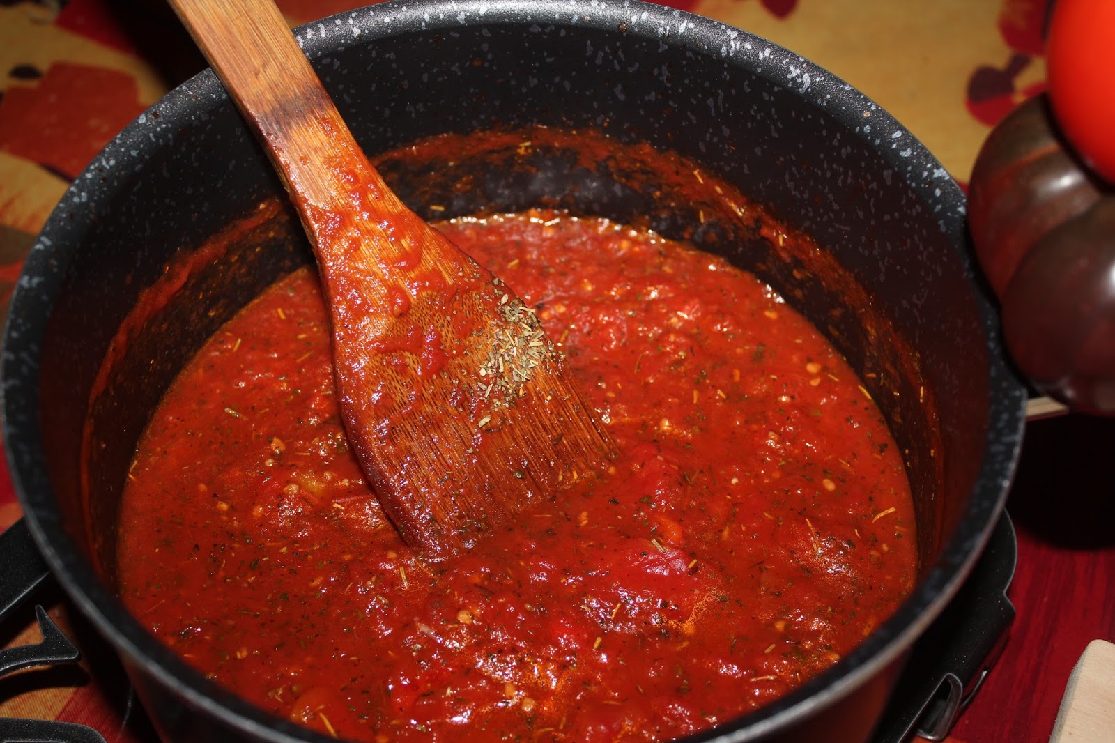 Sauce tomate Homemade {pour pizzapâtes...}