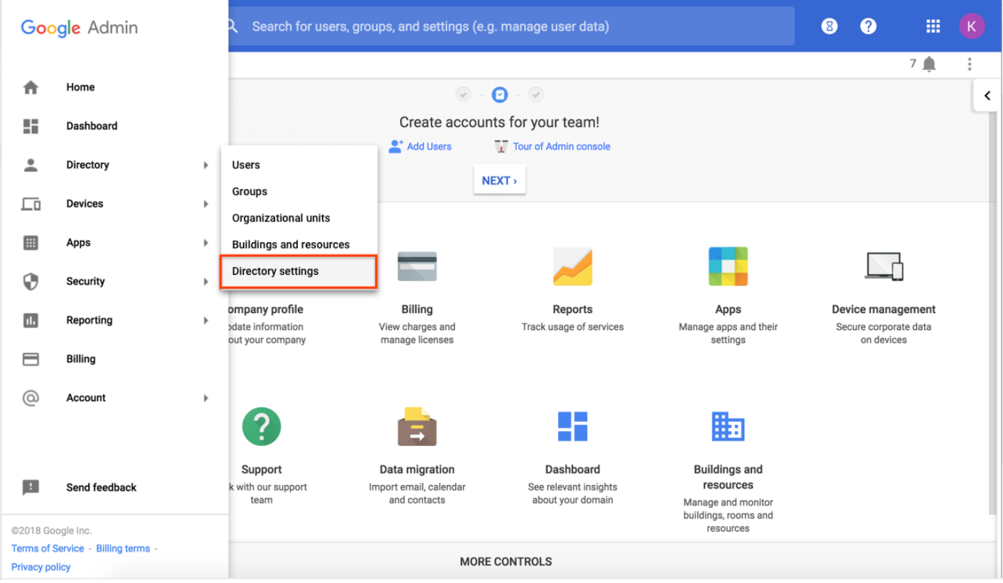 Google Workspace Updates: Moving Directory settings in the Admin console