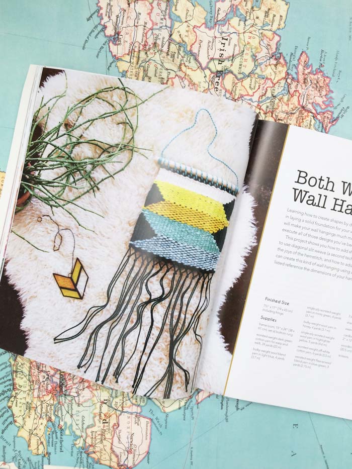 DIY Positive Vibes Rug + DIY Woven Art Book Poppytalk