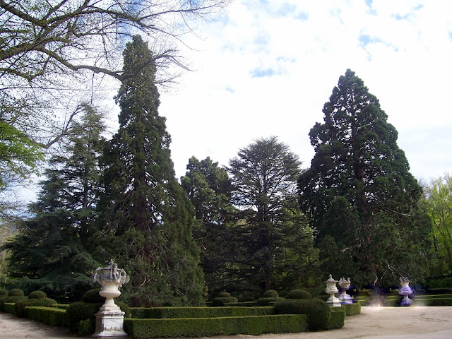 Jardines del Palacio Real de La Granja de San Ildefonso.