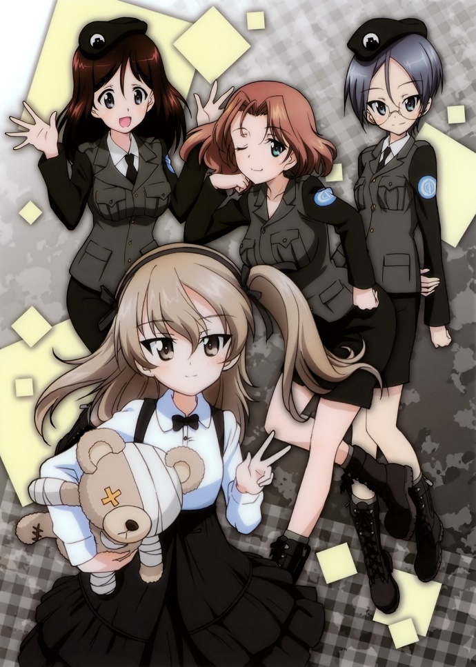 Disponibles mas de ocho minutos de la película Girls und Panzer der Film. Otaku News!!