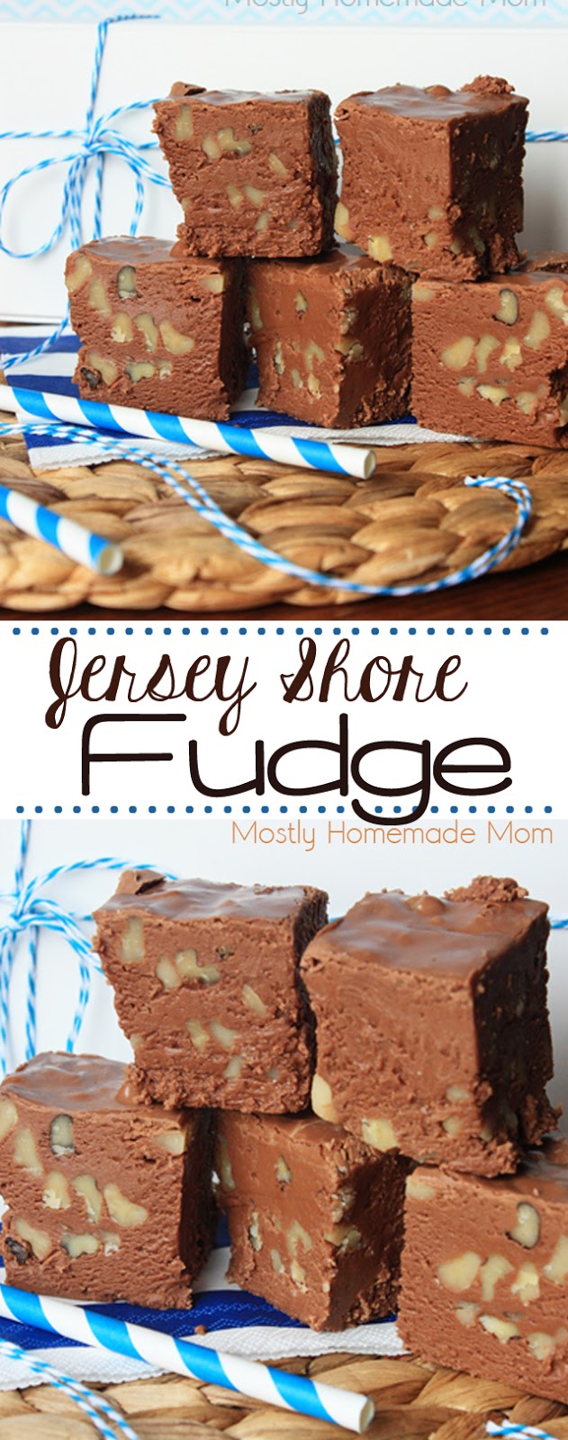 Jersey Shore Fudge NJStrong Mostly Homemade Mom