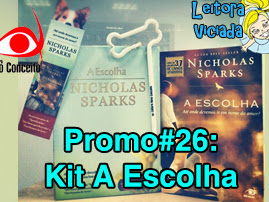 Promo#26: Kit A Escolha, Nicholas Sparks, da Editora Novo Conceito