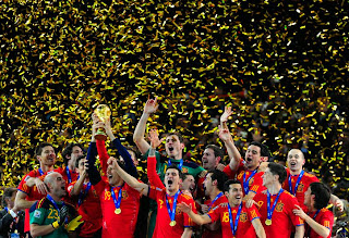Last year Spain topped the Football World Cup Predictions