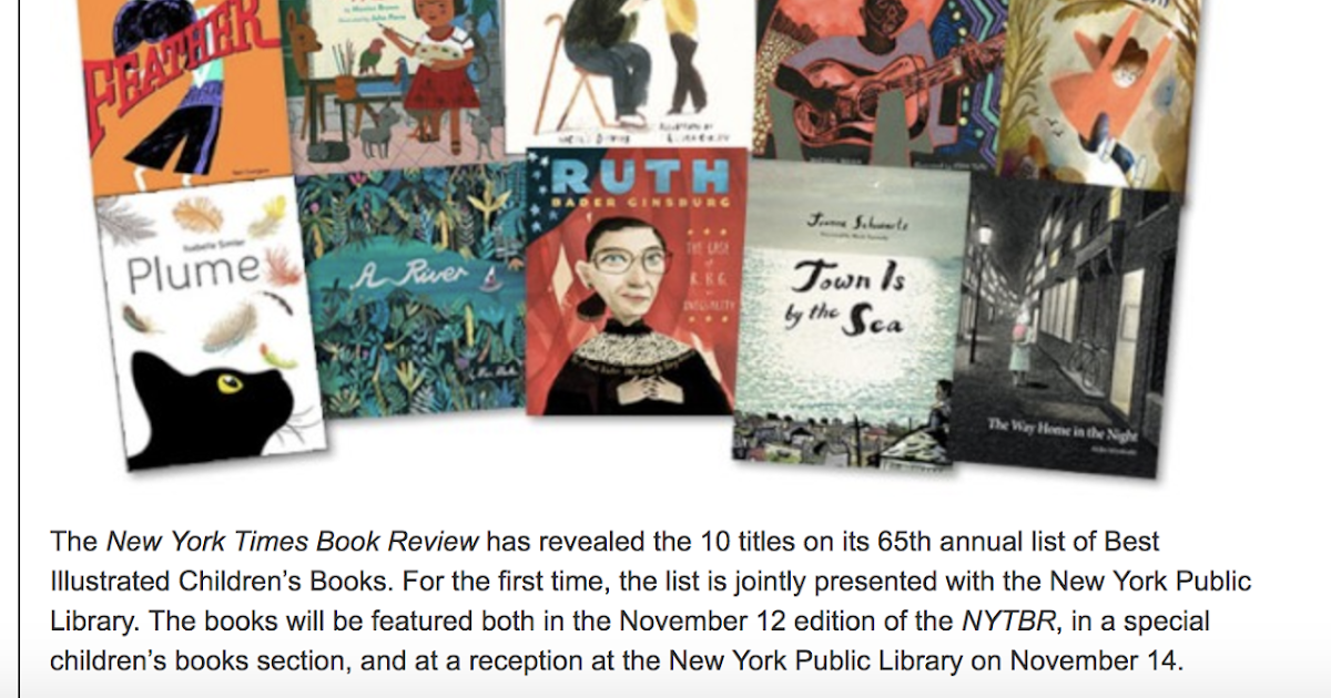 The Official SCBWI Blog The New York Times Book Review and the New