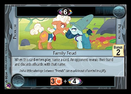 My Little Pony Family Feud Marks in Time CCG Card
