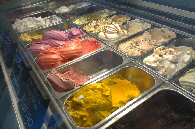 gelato flavours