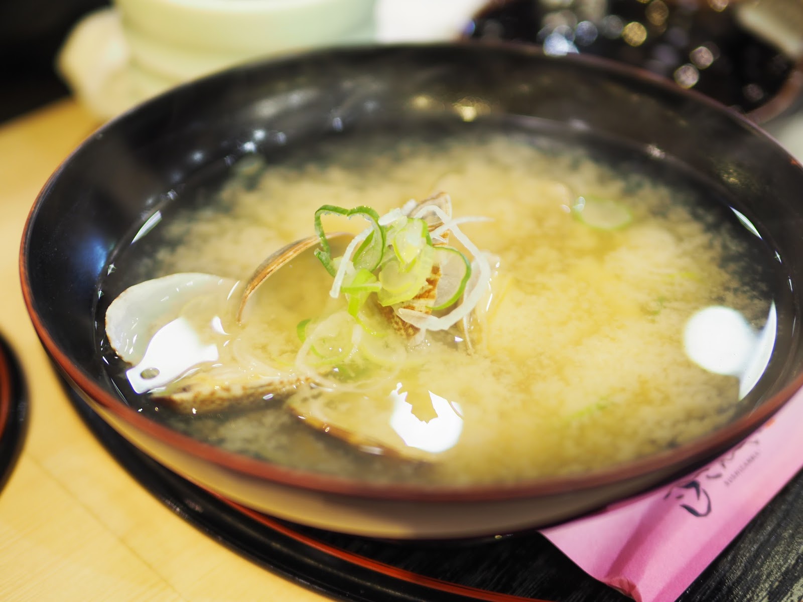Clam soup japan tokyo