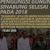 Presiden Jokowi Targetkan Tahun Ini Relokasi Pengungsi Gunung Sinabung Akan Rampung