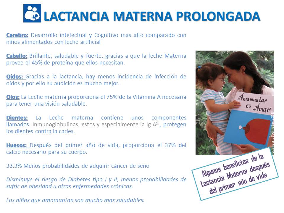 Beneficios de la lactancia materna articulos