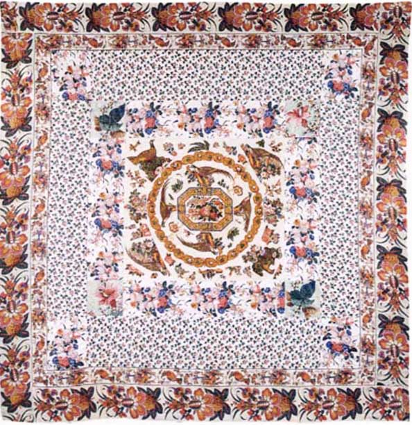 Barbara Brackman's MATERIAL CULTURE Chintzes FOR the Portuguese 3