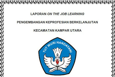  Peran guru professional dalam proses pembelajaran sangatlah penting sebagai kunci keberha Contoh Laporan Pengembangan Keprofesian Berkelanjutan (PKB) 2018/2019