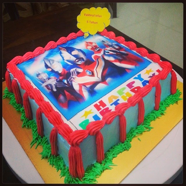 MS Oven Ingredients (IP0365387T) Tempahan Kek Tema Ultraman