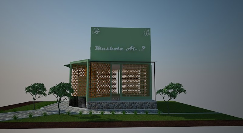 16+ Desain Bangunan Mushola