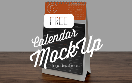 Download Kalender Mockup PSD Terbaru Gratis