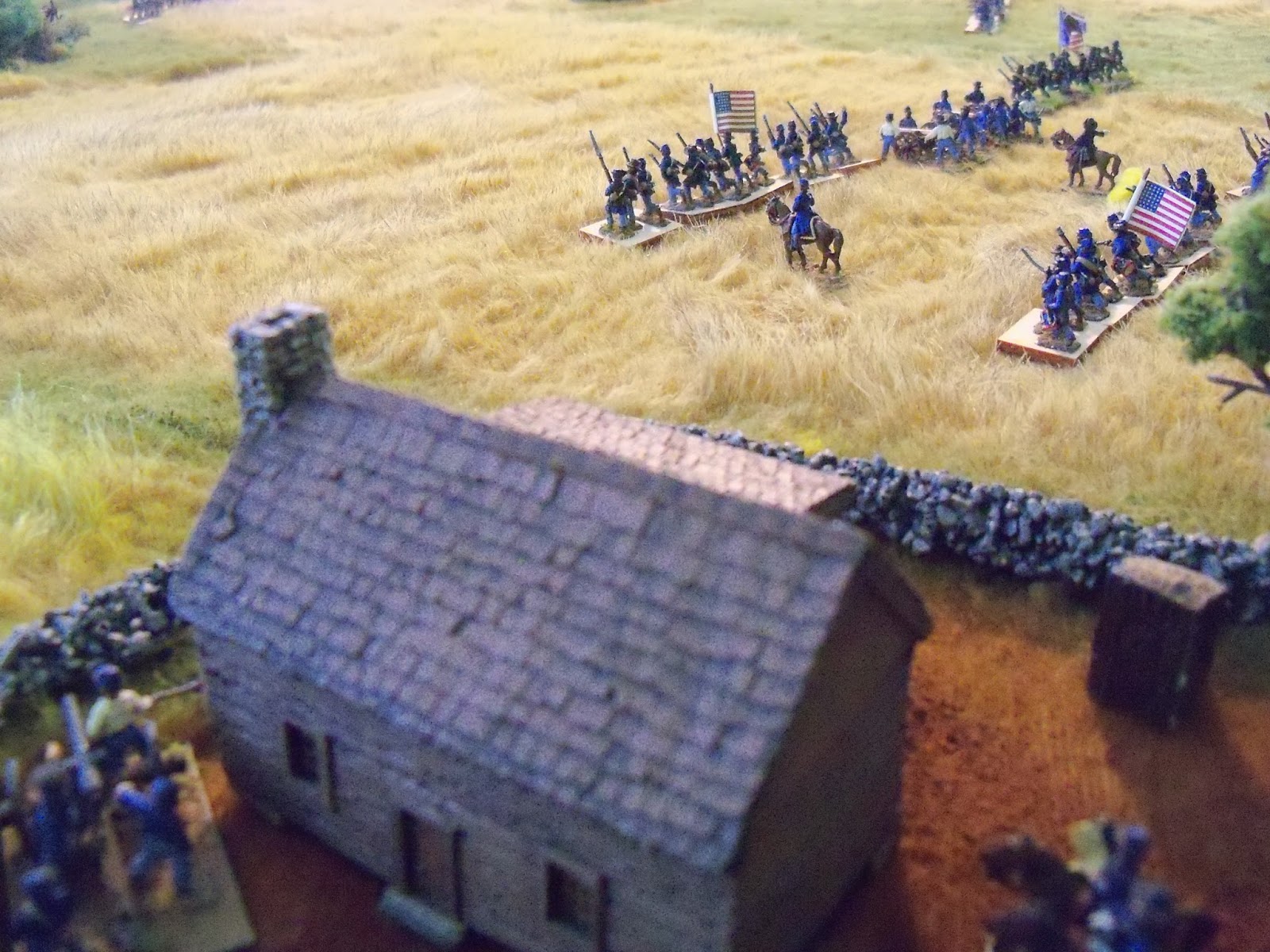 Miniature Wargaming with Spudnick Testing out the Pickett's Charge