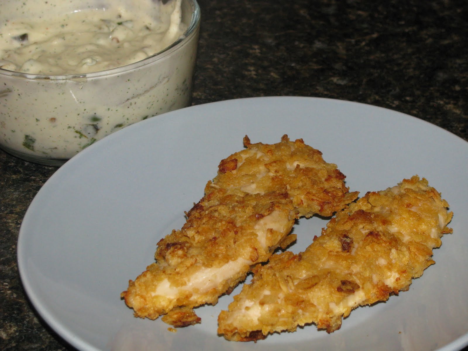Kammie Cooks Jalapeno Kettle Chip Crusted Chicken