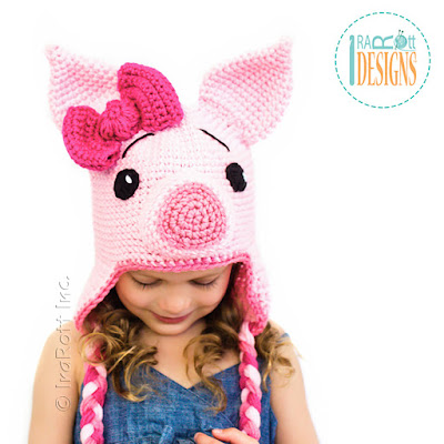Pig Hat Crochet Pattern