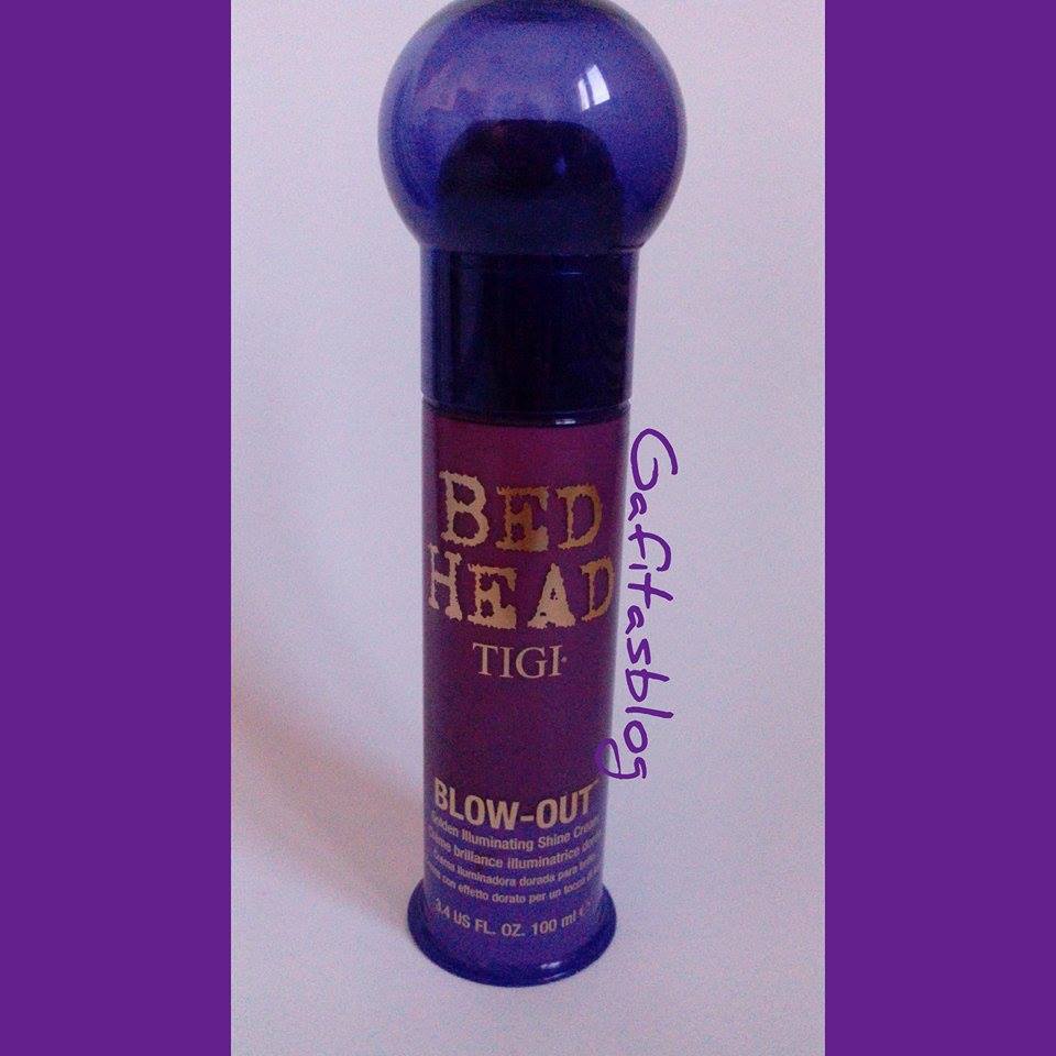 Gafitas BlowOut Bed Head, Tigi Crema potenciadora del brillo BlowOut