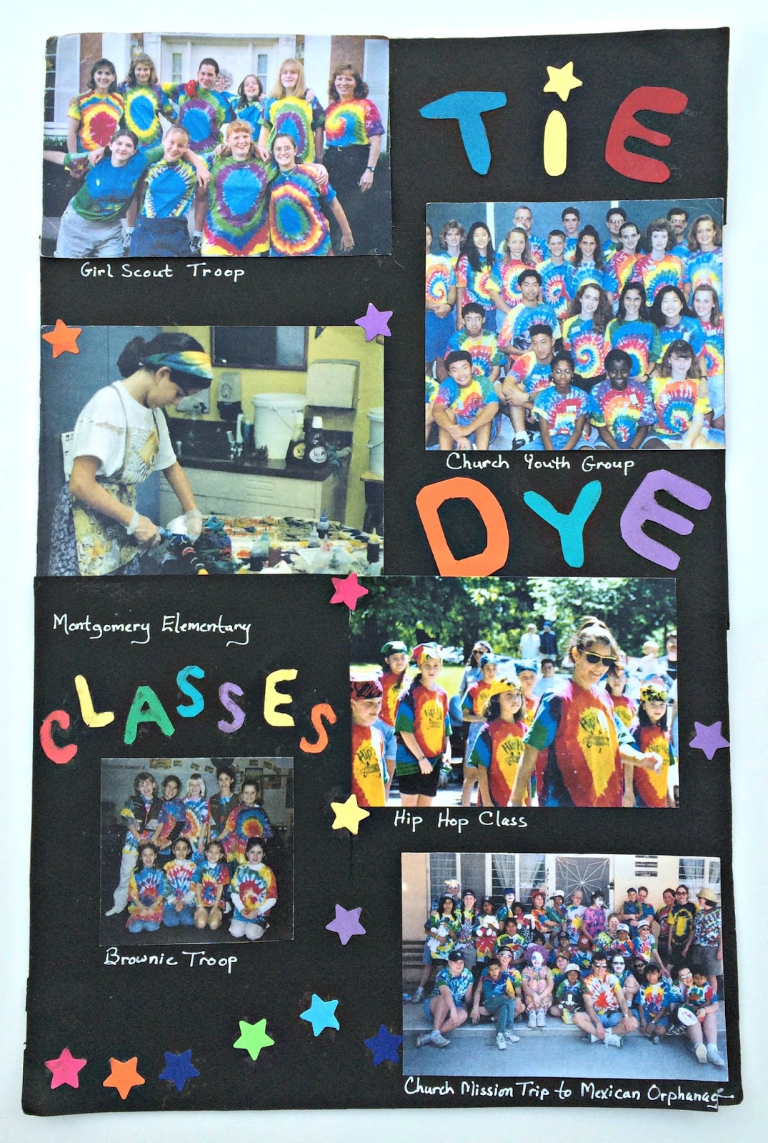 Professional Tie Dye CLASS PHOTOS