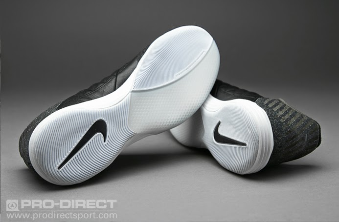 Sepatu Futsal Lunargato II Black White Cargo Khaki