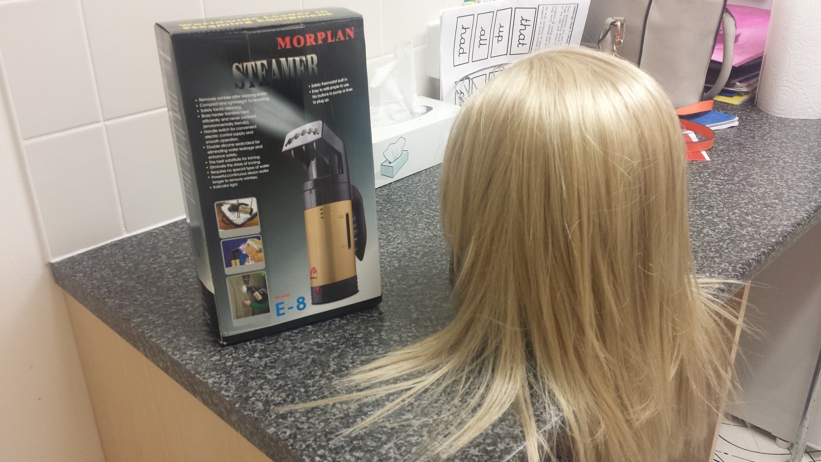 Wig Wonderland How to style acrylic wig