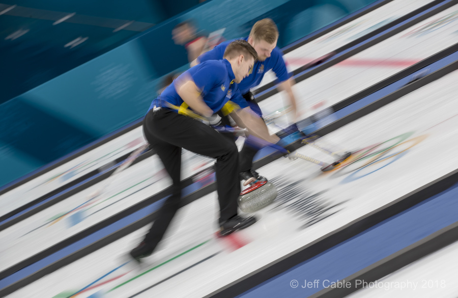 Jeff Cable's Blog Olympic Curling Stones, Brooms and Ice