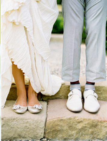 vestir herir Contabilidad Confesiones de una boda: Bailarinas de boda para las novias más cómodas