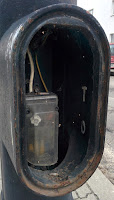 pastorałka - komora bezpieczników - 'pastoral' street lamp fuse compartment