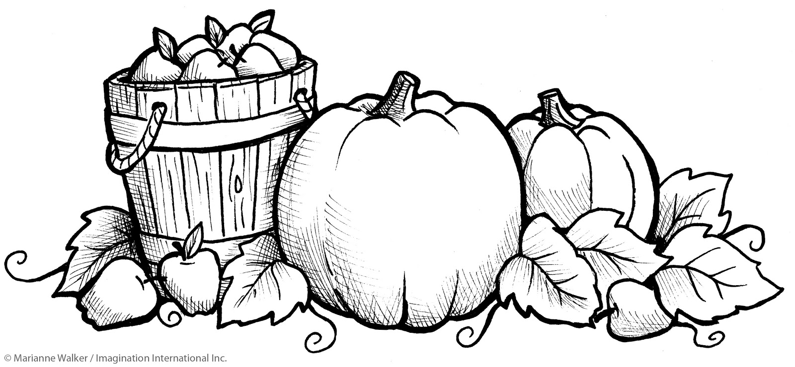 I Like Markers: Fall Pumpkins Class, Freebie