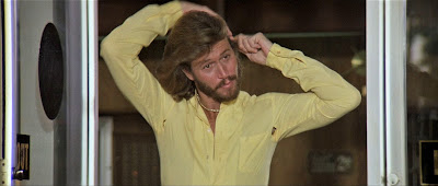 Barry Gibb wardrobe malfunction in Sgt. Pepper's Lonely Hearts Club Band - 1978
