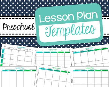 preschool weekly lesson plans