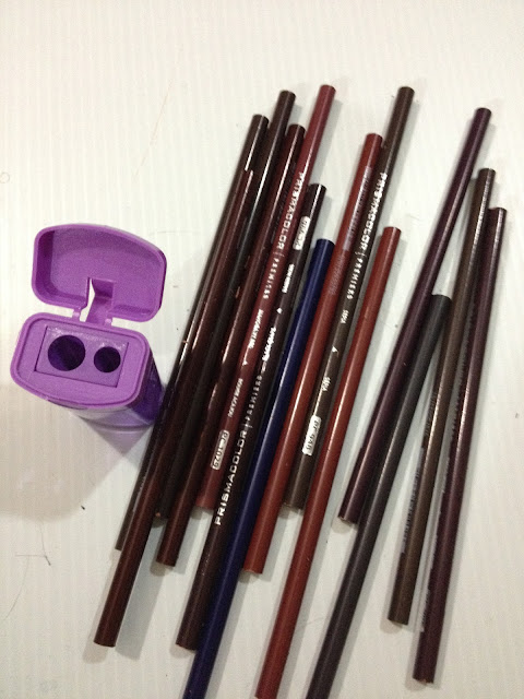 Yoobi Blue Plastic Pencil Case With Pencils Ruler Erasers Markers Sharpener  LOT