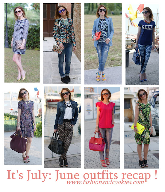 It's July...let's have a June outfits recap ! | Fashion and Cookies ...
