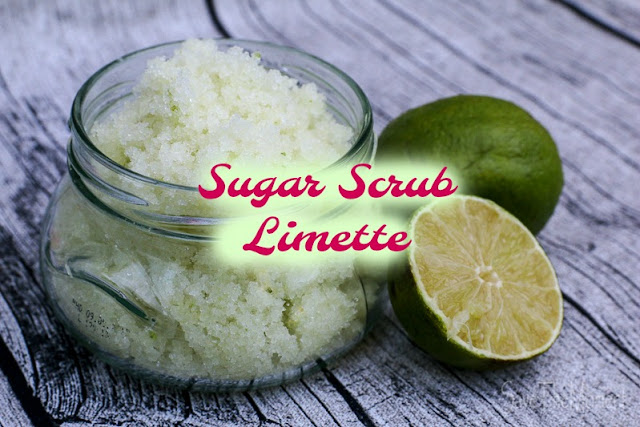 DIY Limette Sugar Scrub für zarte Haut (Zucker-Peeling)