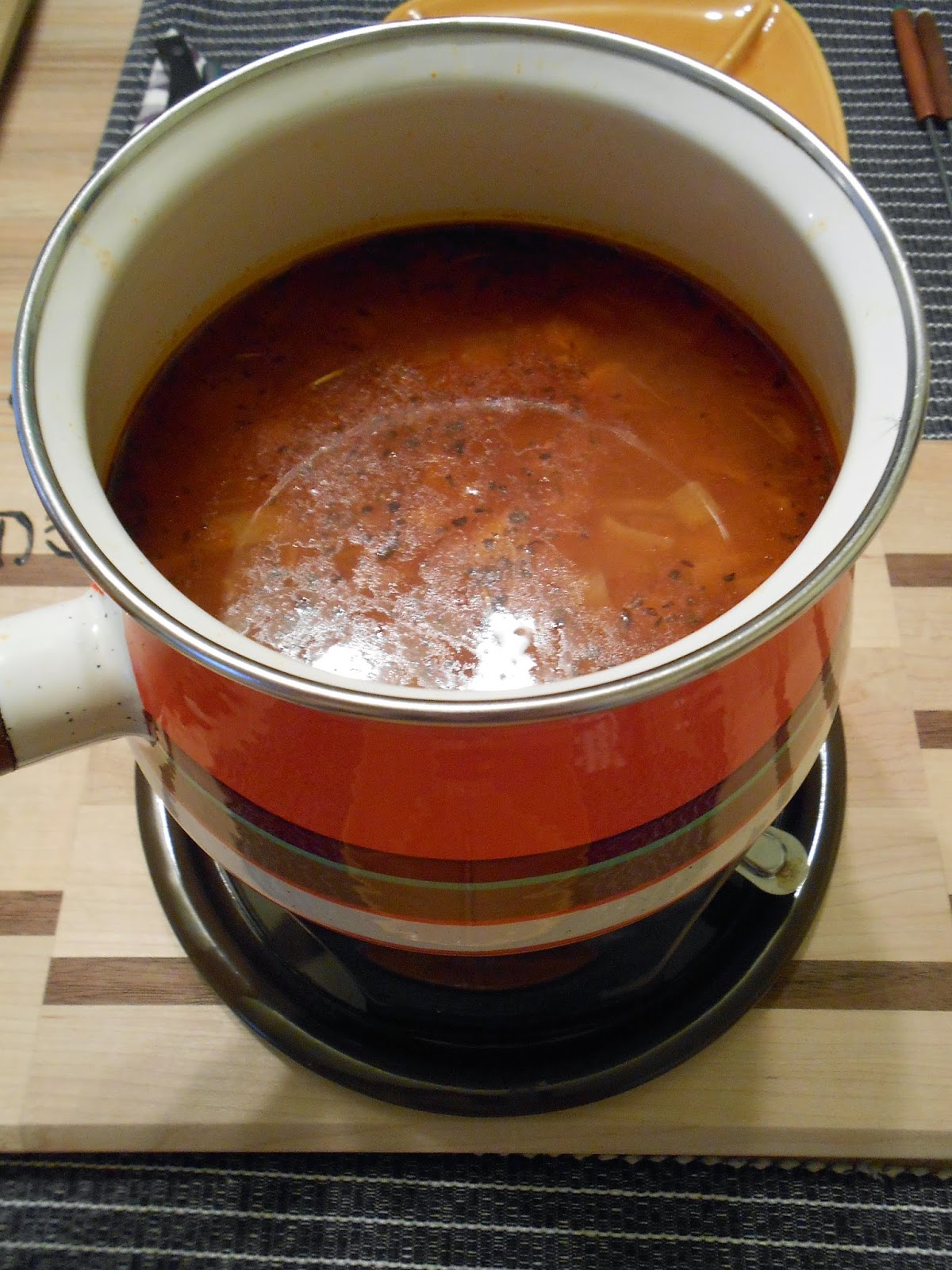 Eat cook and love Bouillon de fondue chinoise de Cuisine futée