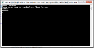 How to Capitalize All First Letters of the Words in String In C++ ...