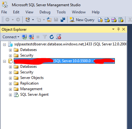 Azure SQL PaaS - first look