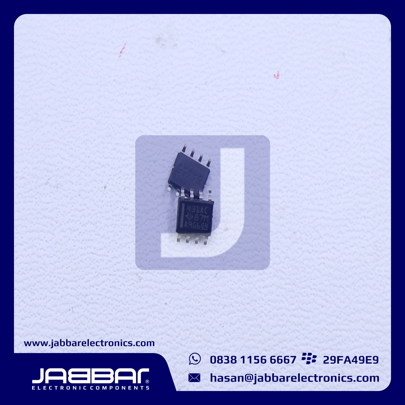 JUAL IC 431AC ~ Pusat Komponen Elektronika Online