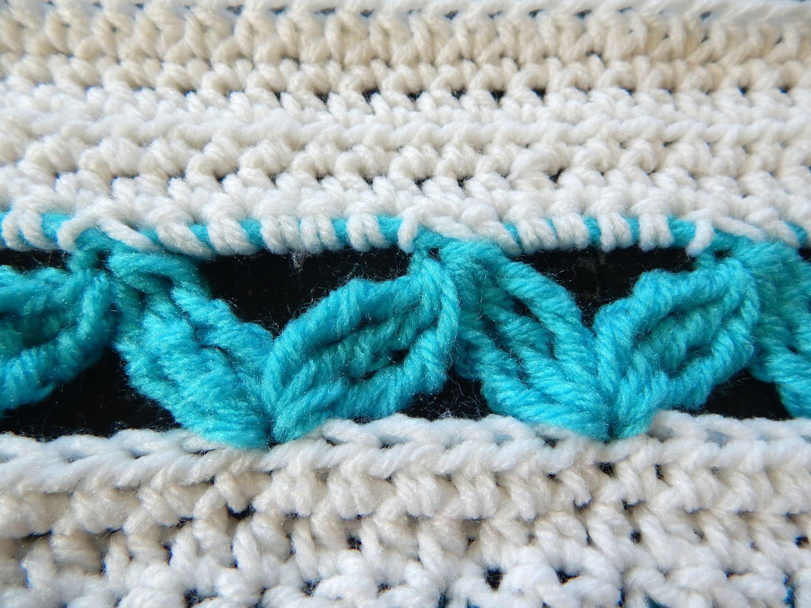 Crafting Friends Designs CAL Section 13 A Zig and A Zag Afghan