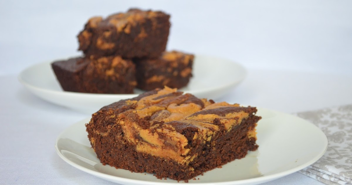 Fudge Brownies With Peanut Butter Swirl Serena Bakes Simply From Scratch