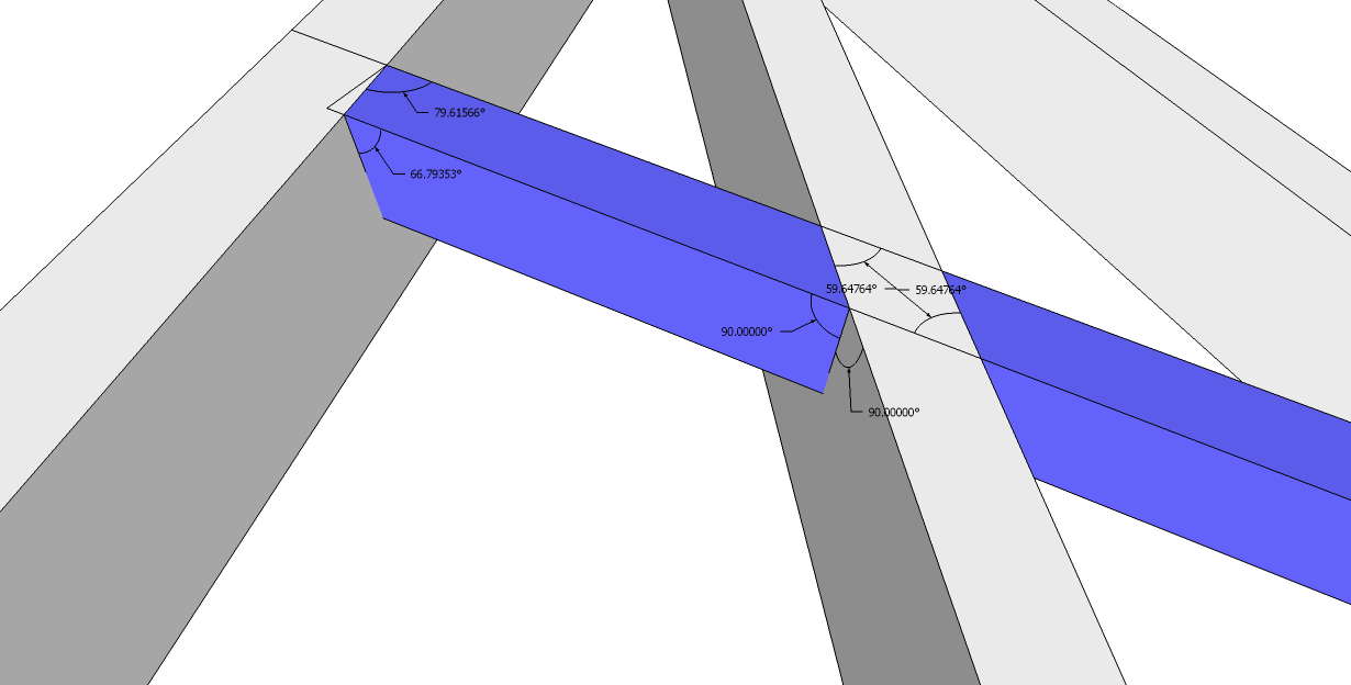 Parallel Rafter Roof Framing Geometry: October 2013