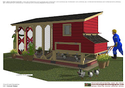 chicken plans coop m101 construction run building build