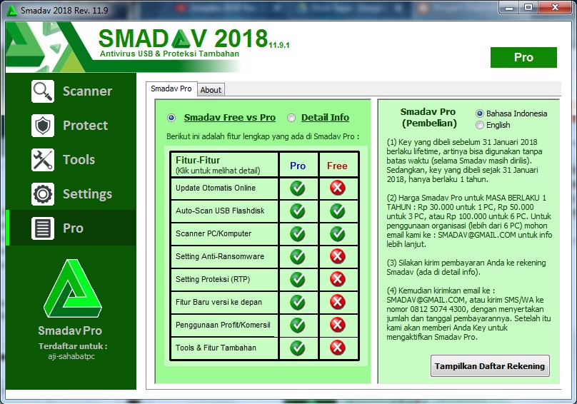 Dayendra Sasri Smadav Pro 12 4 2 Terbaru Desember 2018