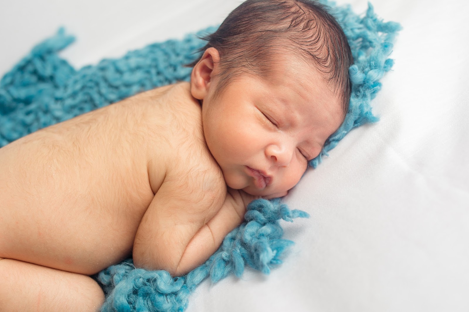 Blue-haired baby boy photoshoot - wide 7