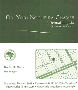 Dr. Yuri Nogueira Chaves - Dermatologista CRM 4627 - ROE 1447