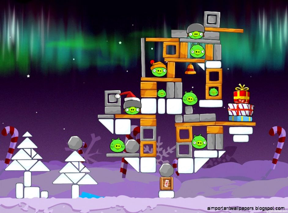 Angry Birds Seasons Winter Wonderham Walkthrough Videos 3 Star