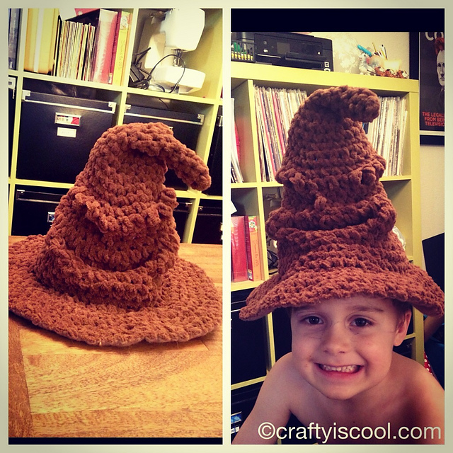 Amigurumi Freely HP Sorting Hat